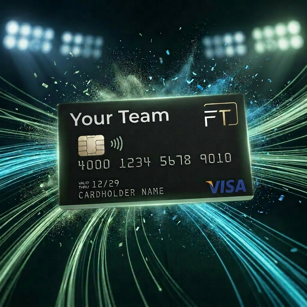 Fanify black fan card