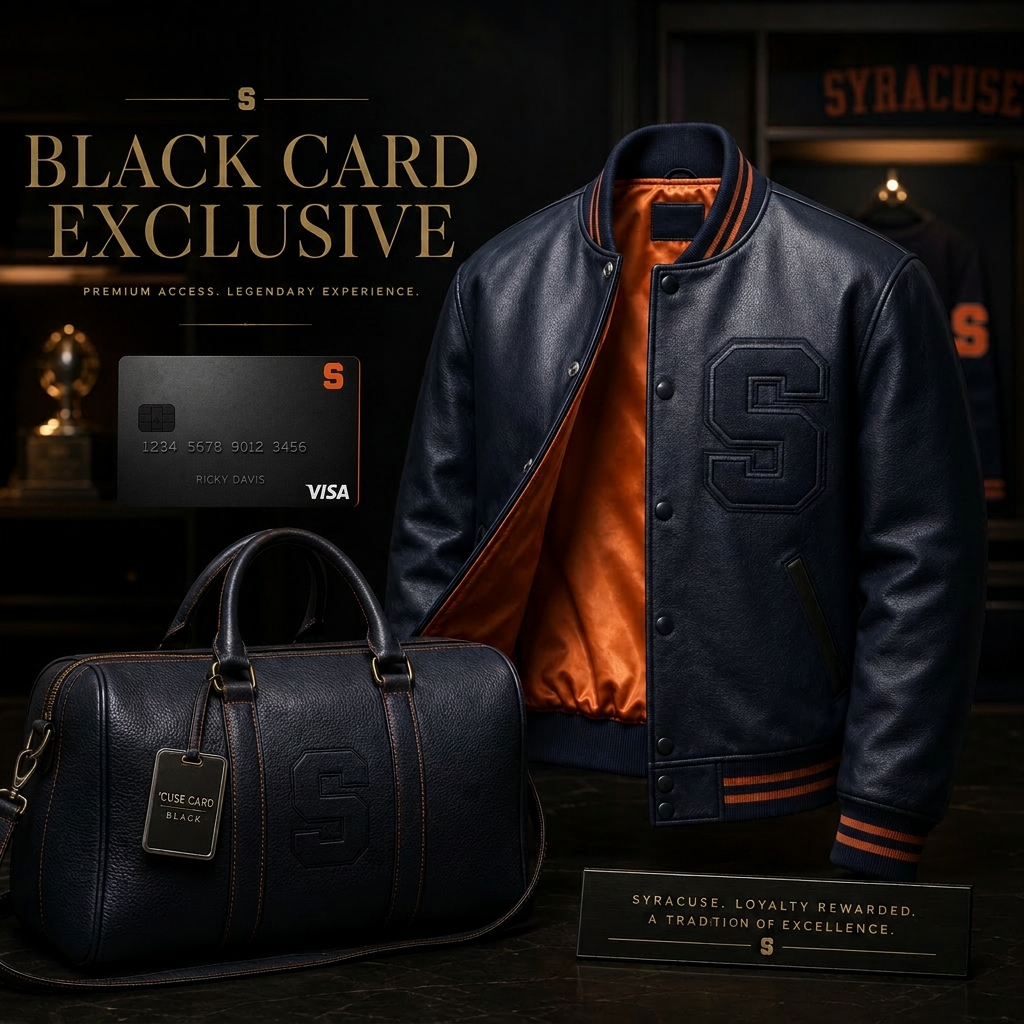 Syracuse Orange First Team Capital black card